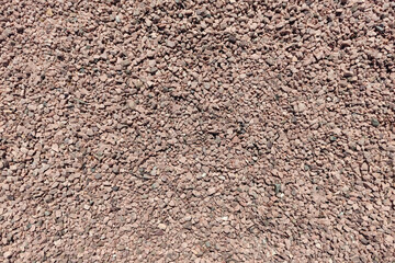 Red rubble texture.
