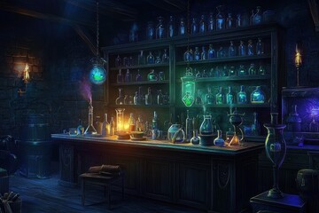 A Glimpse into the Magical Realm of Wizardry and Alchemy
