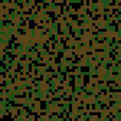 Seamless camouflage fabric texture. Seamless Hi-res (8000x8000) texture. Modern stylish abstract texture.