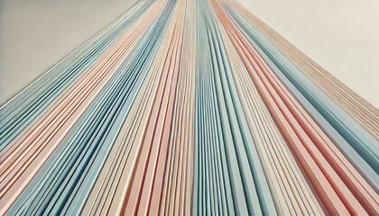 Pastel Skyline: An Abstract Exploration