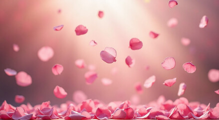Obraz premium pink valentine background