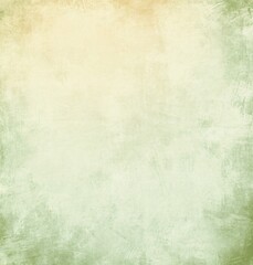 Fototapeta premium Abstract Green and Beige Textured Background, Grunge Style, Vintage Paper, Old Wall, Pastel Color Palette