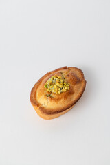 pasticciotto al pistacchio