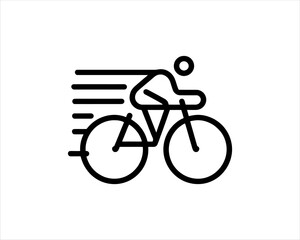 Fototapeta premium bicycle icon