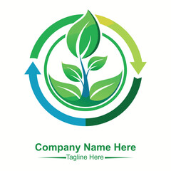 Eco-friendly logo