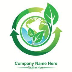 Eco-friendly logo