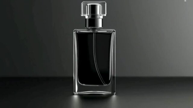Black Perfume Bottle

