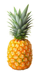 Fototapeta premium PNG Pineapple fruit plant food.