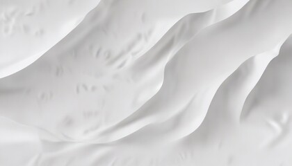 Obraz premium Soft wavy white background with subtle texture , white, misty