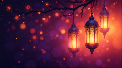 lantern in the dark