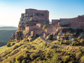 Peracense castle in Teruel, Aragon