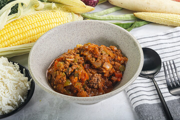 Mexican cuisine - Chili Con carne