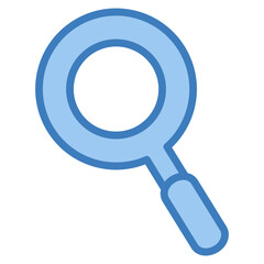 Magnifying Glass Icon Element For Design