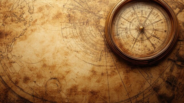 Ancient astronomical instruments on vintage paper background. Abstract old conceptual background on history, mysticism, astrology, science, etc. &ETH;&ETH;&sup2;&Ntilde;&sbquo;&ETH;&frac34;&Ntilde;&euro;: Tryfonov