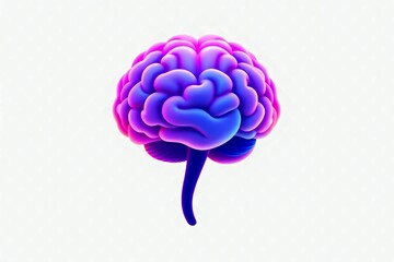 a beautiful picture of human brain