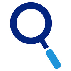 Magnifying Glass Icon Element For Design