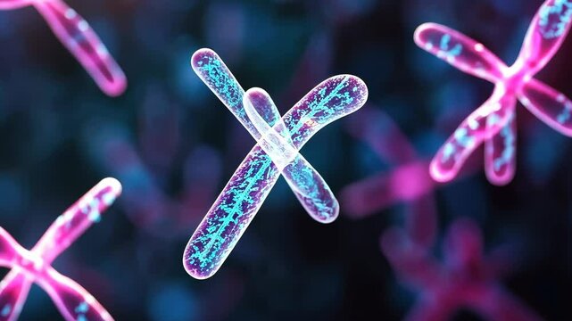 Colorful Representation of Chromosomes in Microscopic View