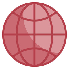 Internet Icon Element For Design