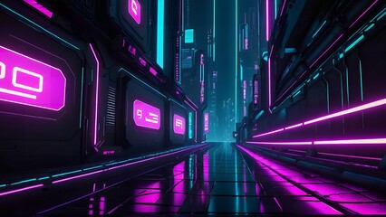 Urban Legends: Unveiling One-of-a-Kind Cyberpunk Landscapes, High Resolution, Enhanced Version