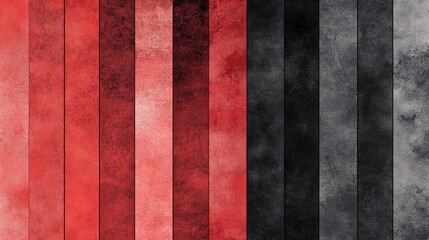Fototapeta premium Striking Red and Black Vertical Textures for Bold Graphic Design