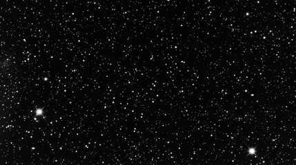 Obraz premium Vast Starry Sky with Glittering Stars in Deep Black Space