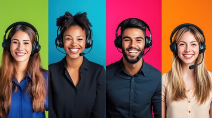 The Diverse Call Center Team