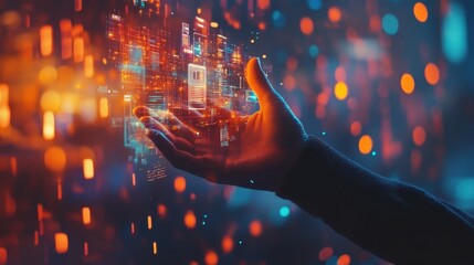 The Digital Interface with Hand