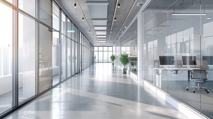 Fototapeta premium interior of modern building