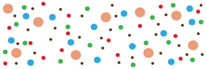 Obraz premium Vector flat background. Minimalist trendy abstract polka dot pattern. Perfect for screensaver, poster, card, invitation or home decor. Abstract halftone dotted background. Black polka dot pattern, eps