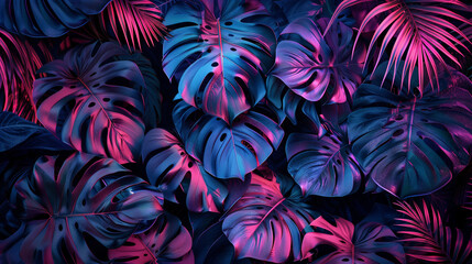 abstract background with flowers