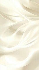 Obraz premium Elegant Cream Silk Drapery Abstract Background