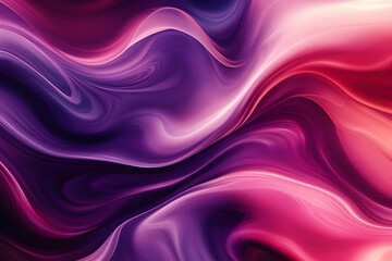 Obraz premium A blurred gradient flows from red to purple, creating a smooth, abstract background with subtle transitions of color