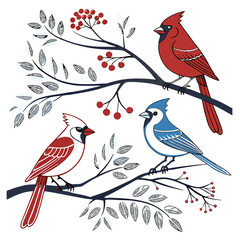 bird on branch