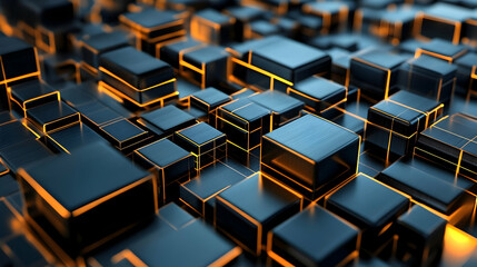 Fototapeta premium Abstract 3D Background