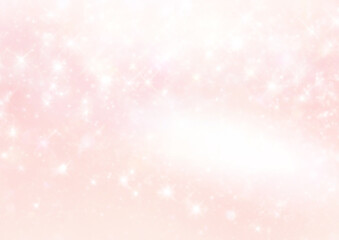 キラキラ輝くピンク色の抽象的な背景