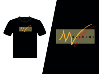 Movement Vector T-Shirt Design