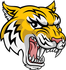 A wildcat or bobcat lynx bobcats wildcats sports team mascot