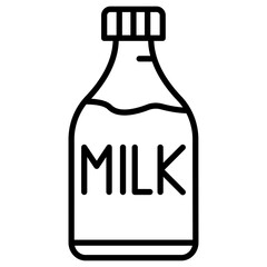 Milk Bottle Icon