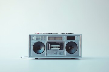 Classic Vintage Boombox Radio Retro