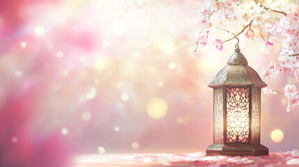 Lantern in Blossom Dreams