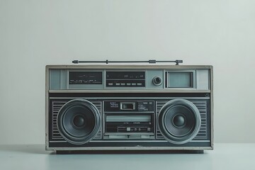 Obraz premium Classic Vintage Boombox Radio Retro