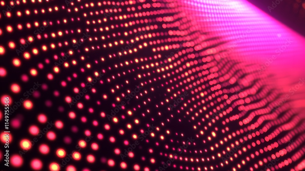 Poster dynamic digital patterns abstract art visual design studio close-up technology concepts for modern a