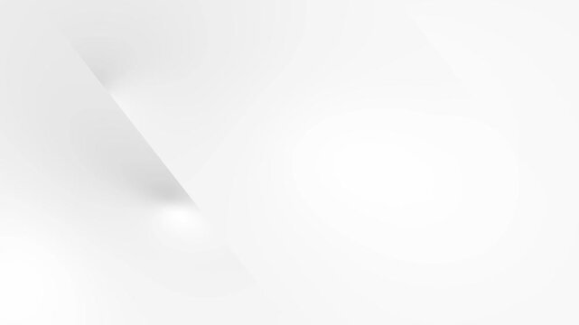 Bright white grey curve wave abstract corporate motion background. Seamless looping animation