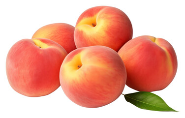 Peach fruit apple plant.