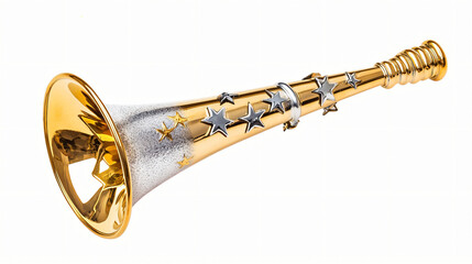 Obraz premium trumpet isolated on white