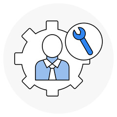 Operate Icon, Mastering the Art of Efficient and Effective Operations, Optimizing Operations Strategies for Seamless Functionality icons