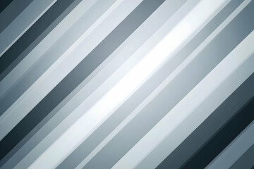Obraz premium A sleek, abstract design featuring diagonal lines in varying shades of gray and white.