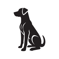 High-Quality Dog Silhouette Logo for Your Business