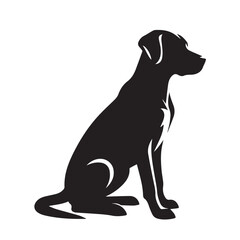 High-Quality Dog Silhouette Logo for Your Business