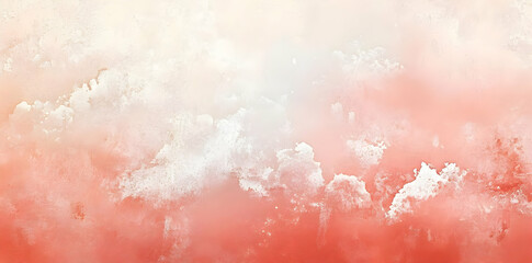 Obraz premium A soft gradient of pastel colors resembling a serene sky with clouds.